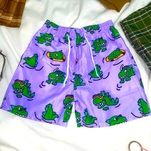 Crocodile bath soup swimwear shorts